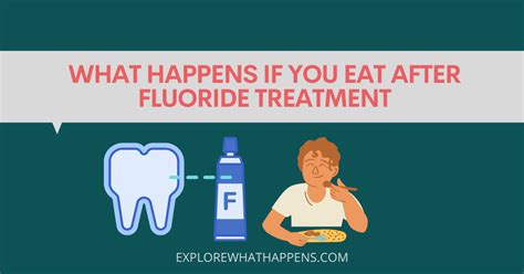 When can i eat after fluoride treatment
